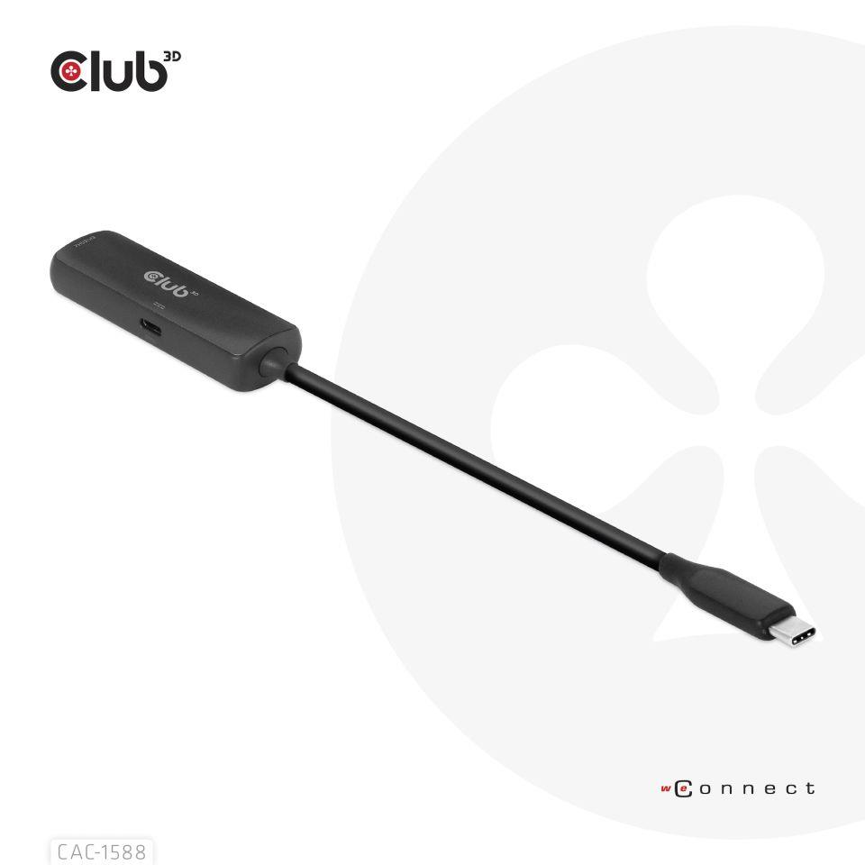 I/O ADAPTER USB-C TO HDMI/M/F CAC-1588 CLUB3D