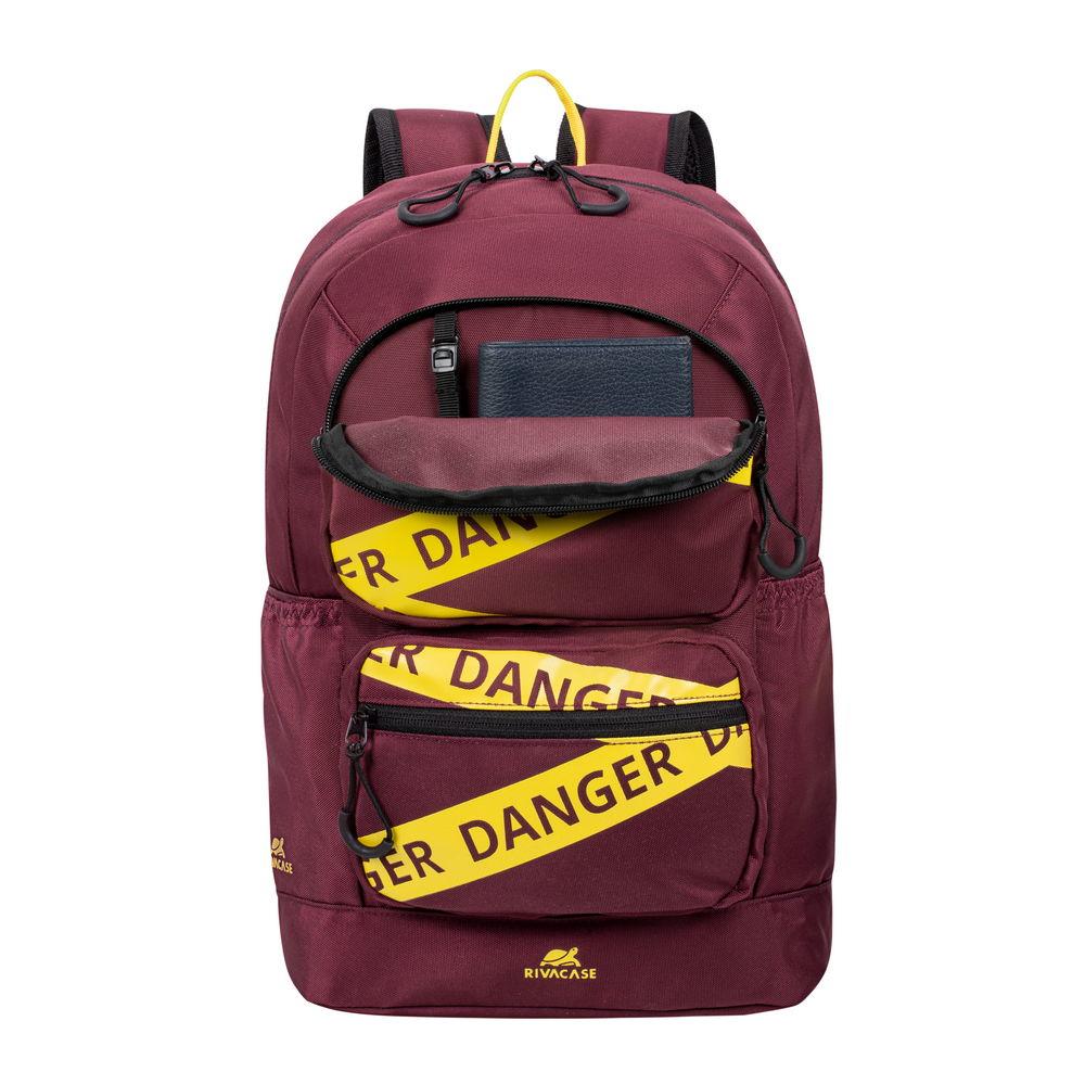 NB BACKPACK URBAN 14L 13.3/5421 BURGUNDY RED RIVACASE