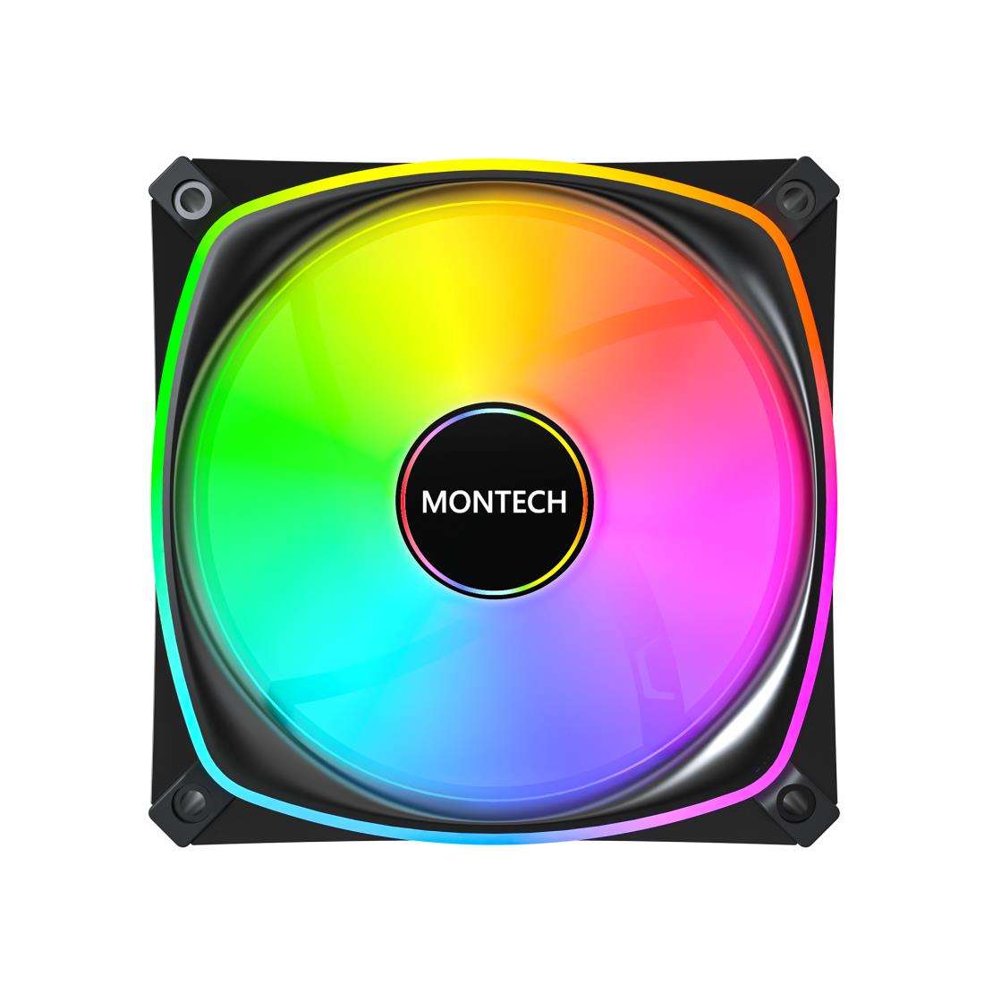 CASE FAN 120MM/AX120 PRO BLACK 3 IN 1 MONTECH
