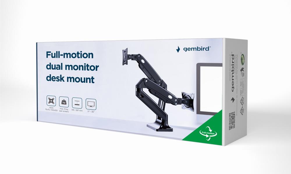 DISPLAY ACC MOUNTING ARM/17-35 MA-DA2-03 GEMBIRD