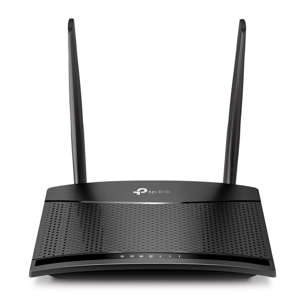Wireless Router TP-LINK TL-MR100 Wi-Fi 4 (802.11n) Data speed 300 Mbit/s Ethernet WAN Yes SIM card slot Yes WAN connection type RJ-45 Ethernet LAN Yes 3G Yes 4G Yes 2xLAN ports TL-MR100