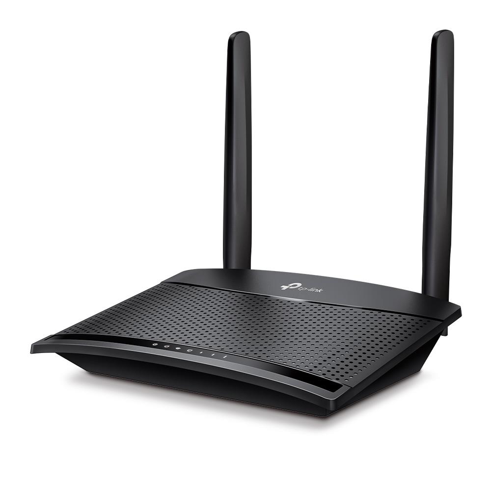 Wireless Router TP-LINK TL-MR100 Wi-Fi 4 (802.11n) Data speed 300 Mbit/s Ethernet WAN Yes SIM card slot Yes WAN connection type RJ-45 Ethernet LAN Yes 3G Yes 4G Yes 2xLAN ports TL-MR100