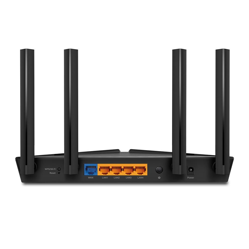 Wireless Router TP-LINK Archer AX53 Wi-Fi 6 (802.11ax) Data speed 2402 Mbit/s Ethernet WAN Yes WAN connection type RJ-45 Ethernet LAN Yes 4xLAN ports ARCHERAX53