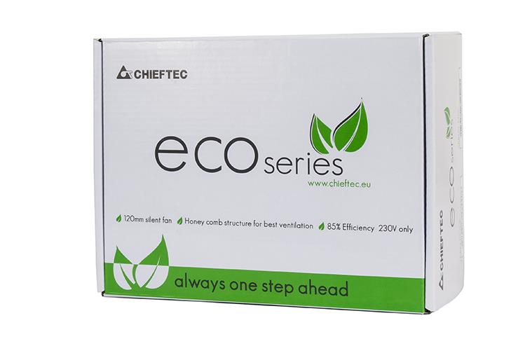 Power Supply CHIEFTEC 600 Watts Efficiency 80 PLUS PFC Active GPE-600S