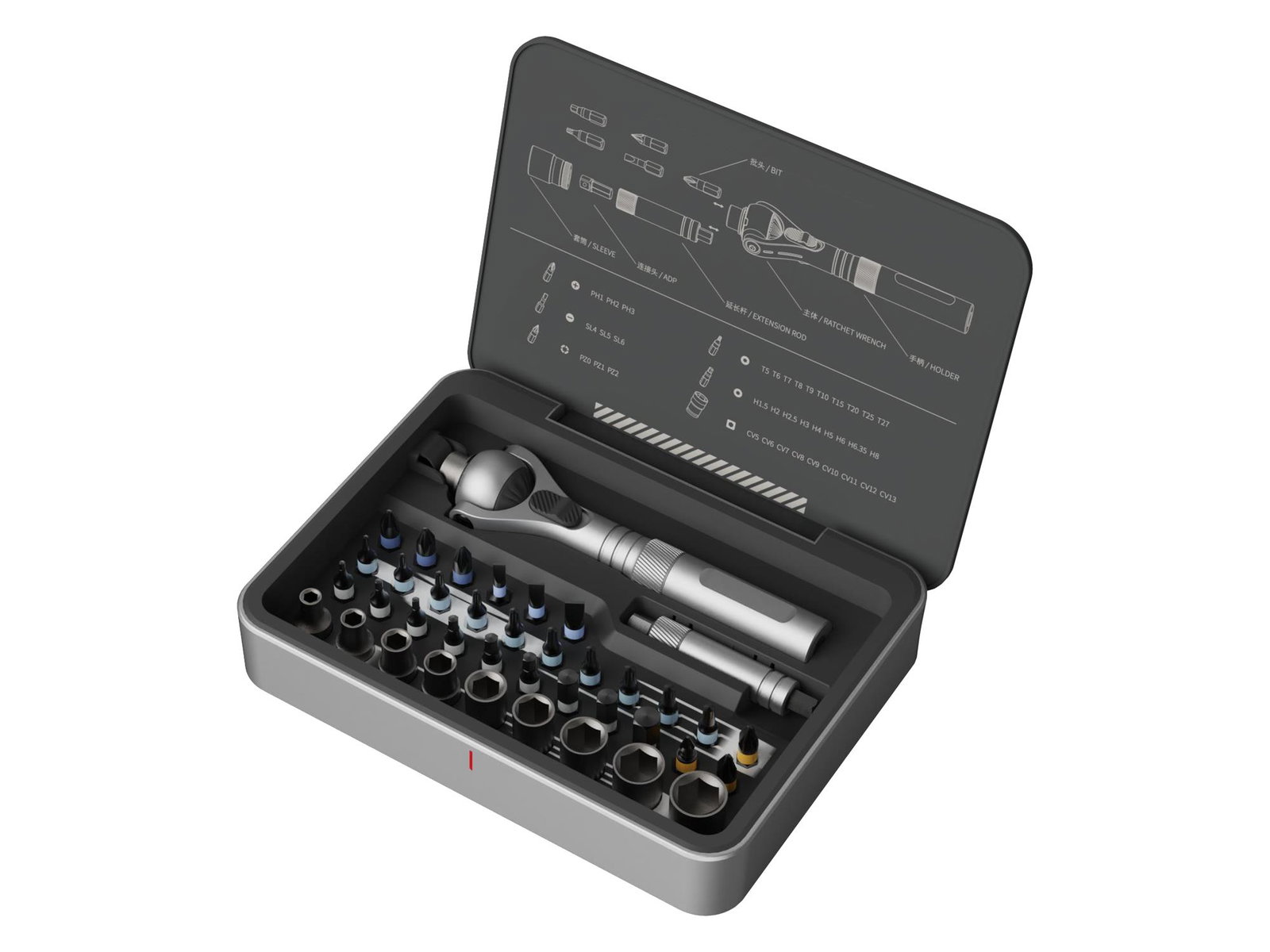 RATCHET SCREWDRIVER PIVOTING/MRSH02 MOVA