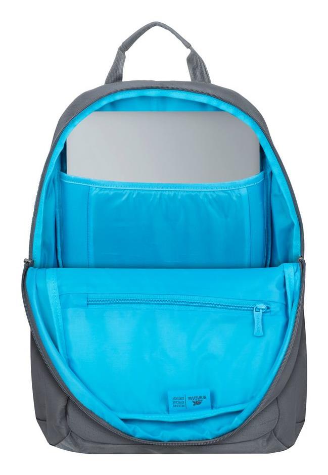 NB BACKPACK ALPENDORF ECO 14/7523 GREY RIVACASE