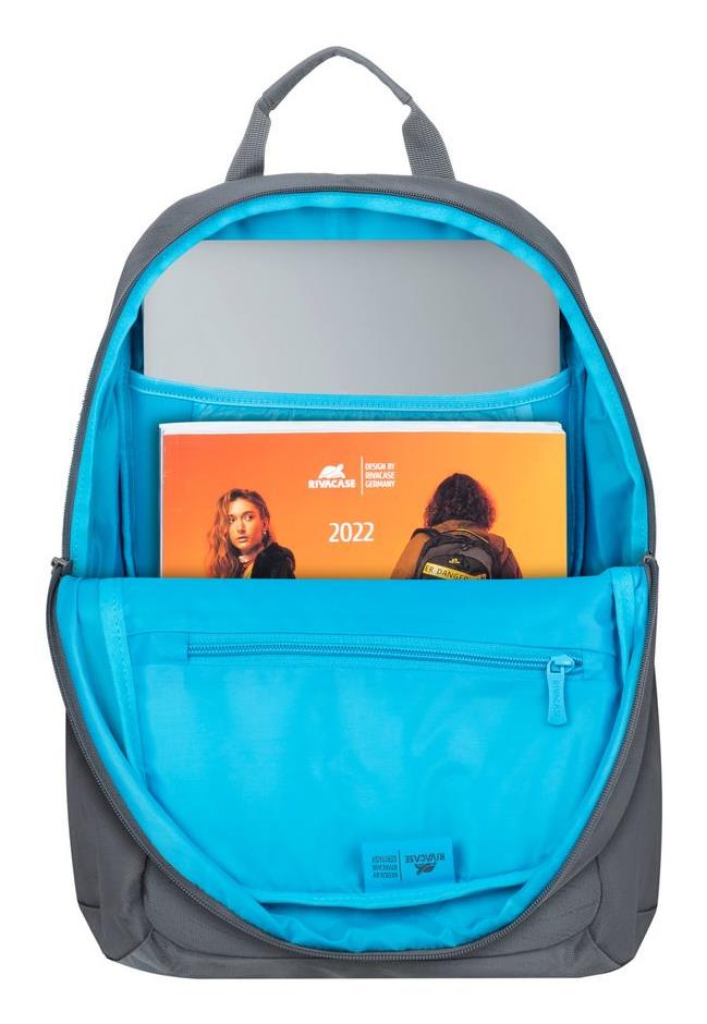 NB BACKPACK ALPENDORF ECO 14/7523 GREY RIVACASE
