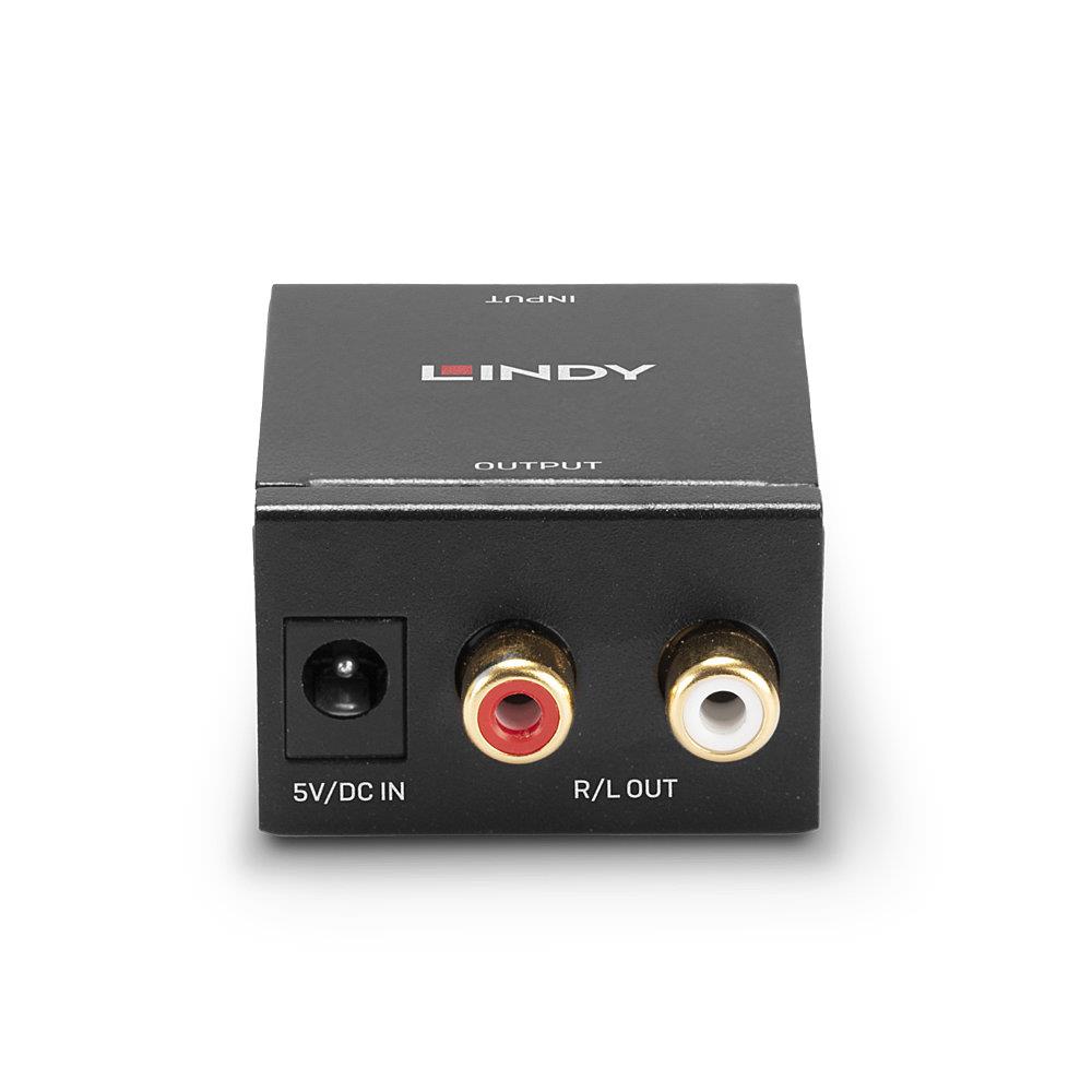 I/O CONVERTER TOSLINK&COAXIAL/TO PHONO DAC 70368 LINDY