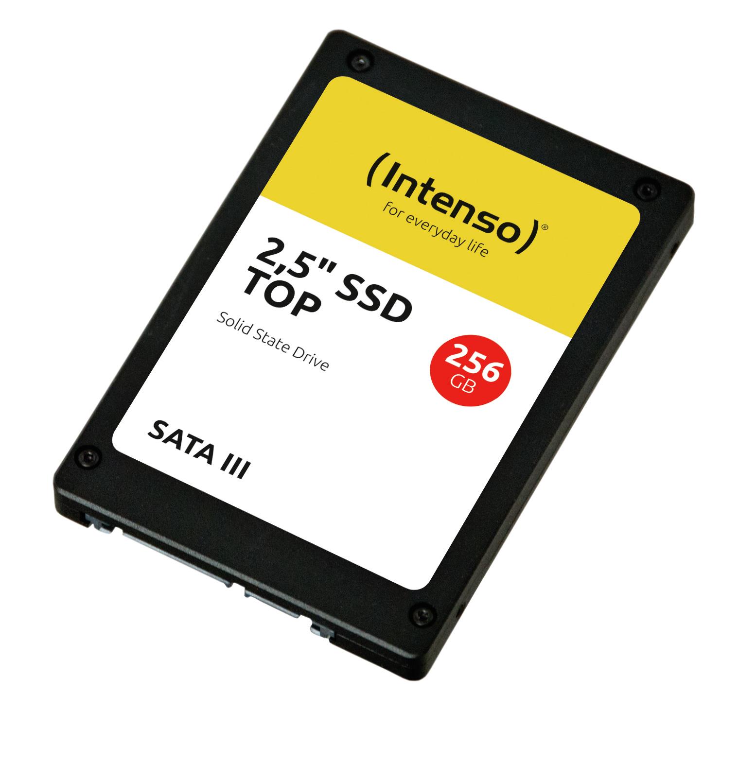 SSD INTENSO 256 GB Serial ATA III Write speed 500 MB/s Read speed 550 MB/s 2.5 MTBF 2000000 h 3812440