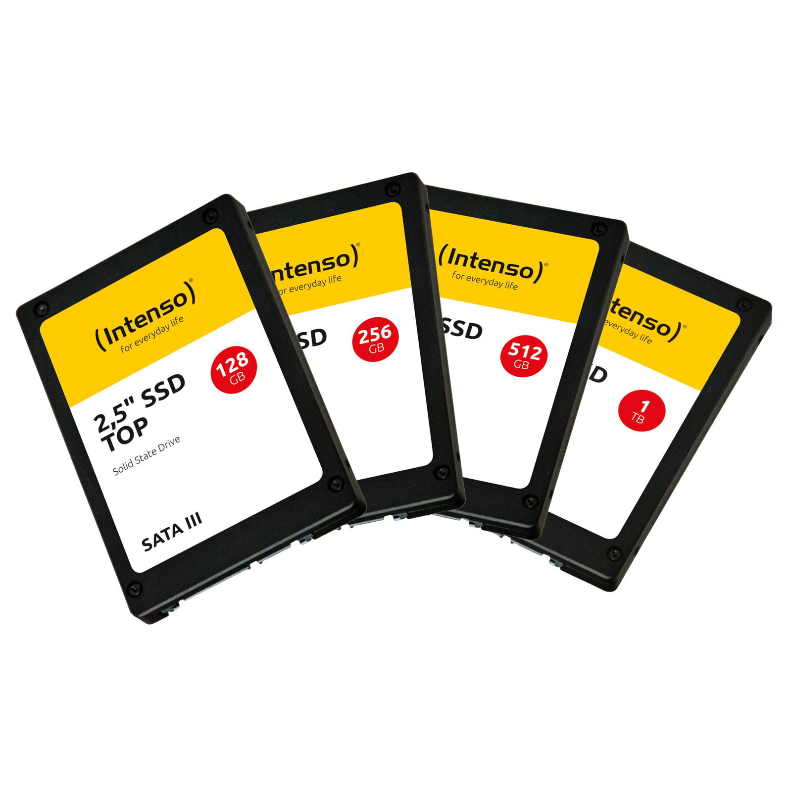 SSD INTENSO 256 GB Serial ATA III Write speed 500 MB/s Read speed 550 MB/s 2.5 MTBF 2000000 h 3812440