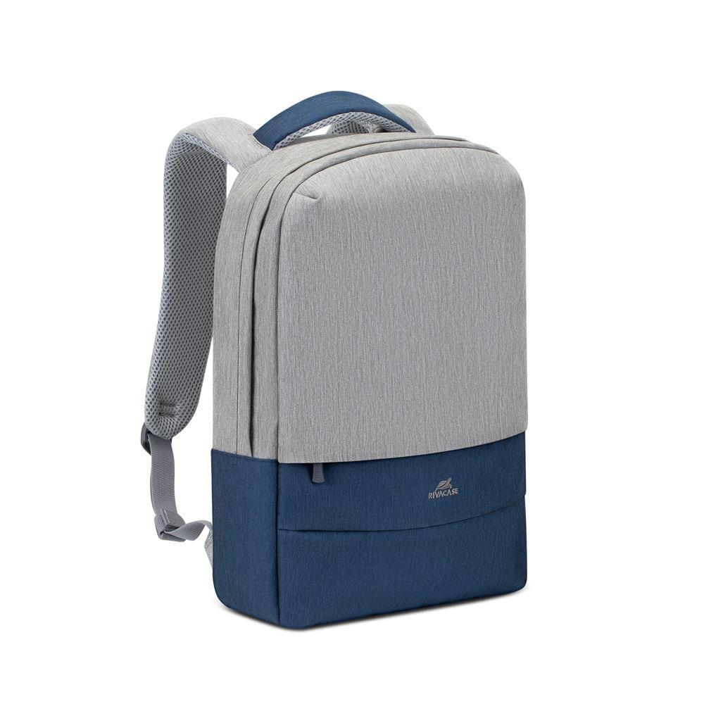 NB CASE ANTI-THEFT 15.6/7562 GREY/DARK BLUE RIVACASE