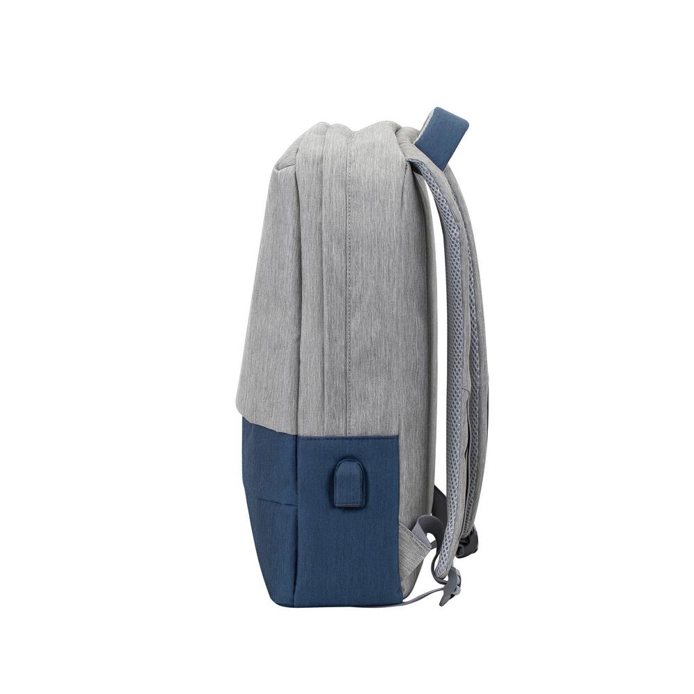 NB CASE ANTI-THEFT 15.6/7562 GREY/DARK BLUE RIVACASE