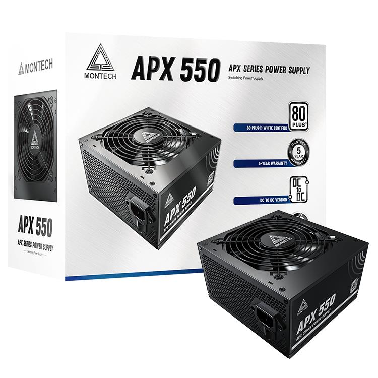 Power Supply MONTECH APX 550W ATX PC 100 - 240 V 550 W APX550