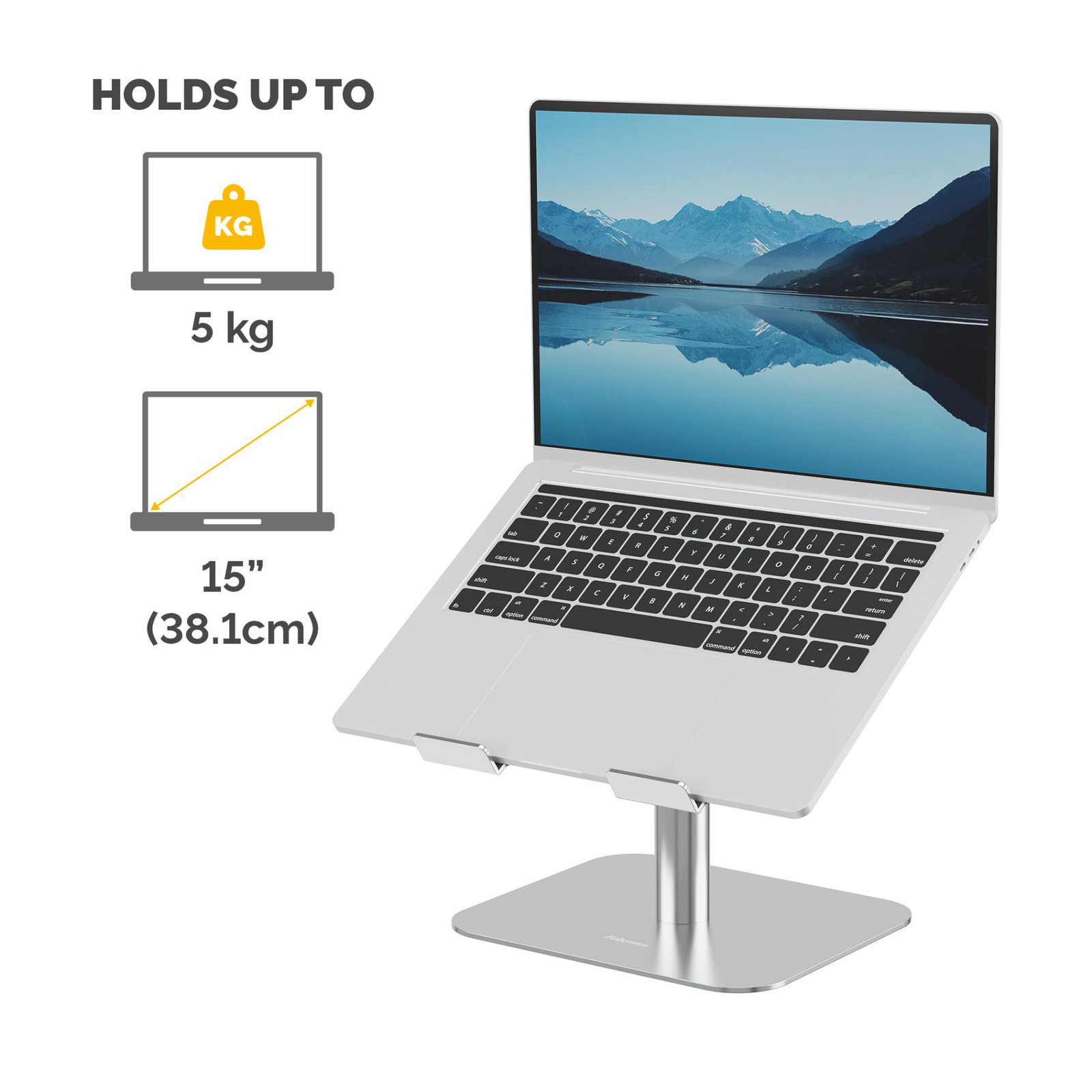 NB ACC DESK STAND/SILVER 100138880 FELLOWES