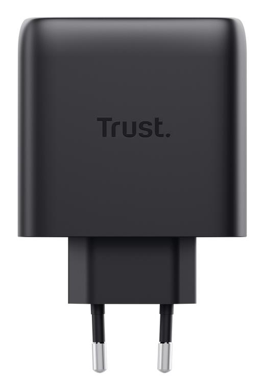 MOBILE CHARGER WALL MAXO 65W/4-PORT GAN BLACK 26067 TRUST