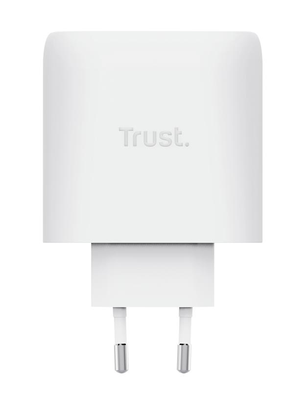 MOBILE CHARGER WALL MAXO 65W/4-PORT GAN WHITE 26068 TRUST