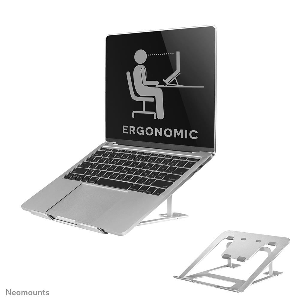 NB ACC DESK STAND 10-17/NSLS085SILVER NEOMOUNTS