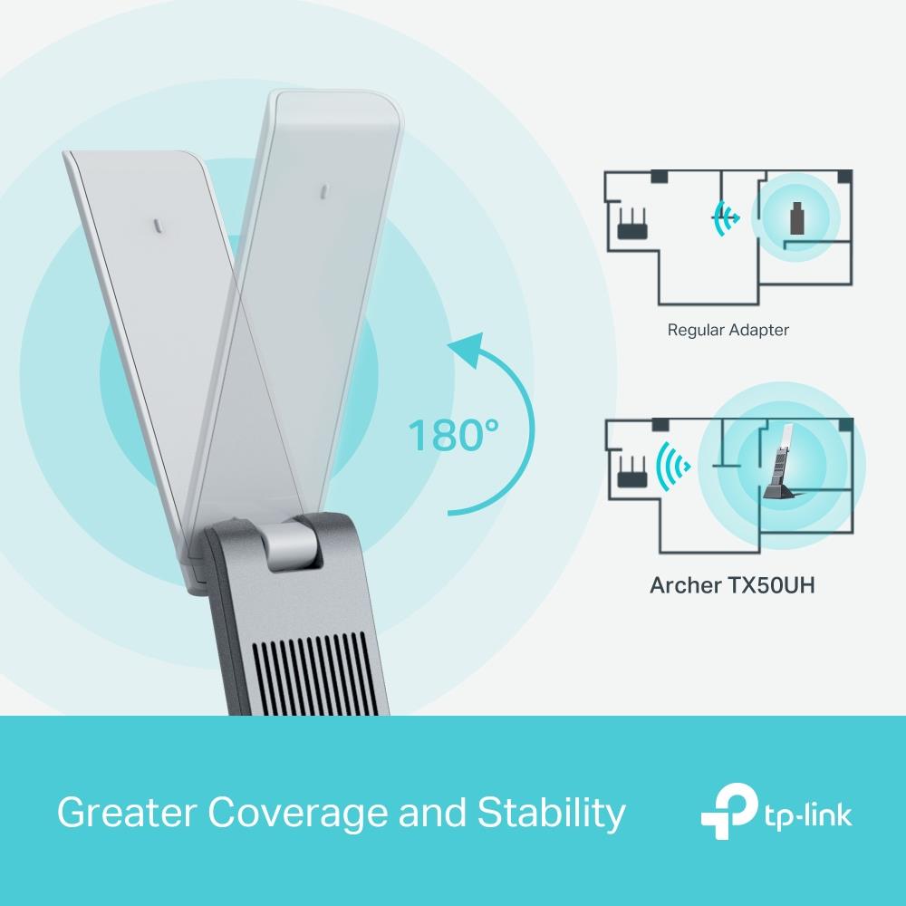 WRL ADAPTER 3000MBPS USB/ARCHER TX50UH TP-LINK