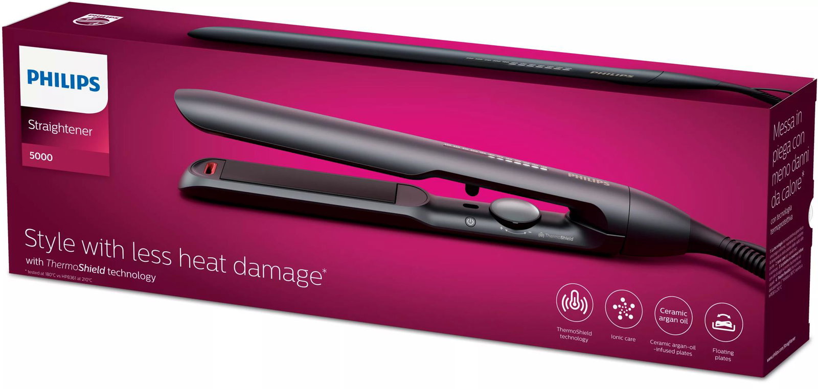HAIR STRAIGHTENER/BHS510/00 PHILIPS