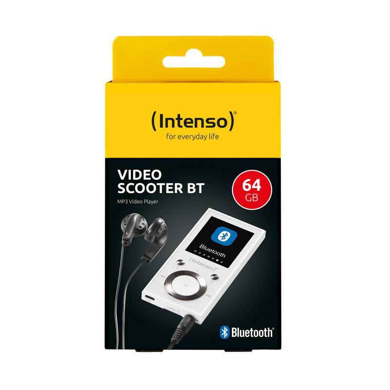 MP3 PLAYER 64GB WHITE/3717492 INTENSO