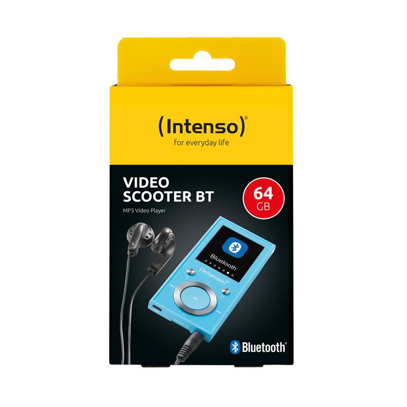 MP3 PLAYER 64GB BLUE/3717494 INTENSO