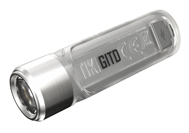 FLASHLIGHT T SERIES 300 LUMENS/TIKI GITD BLUE NITECORE