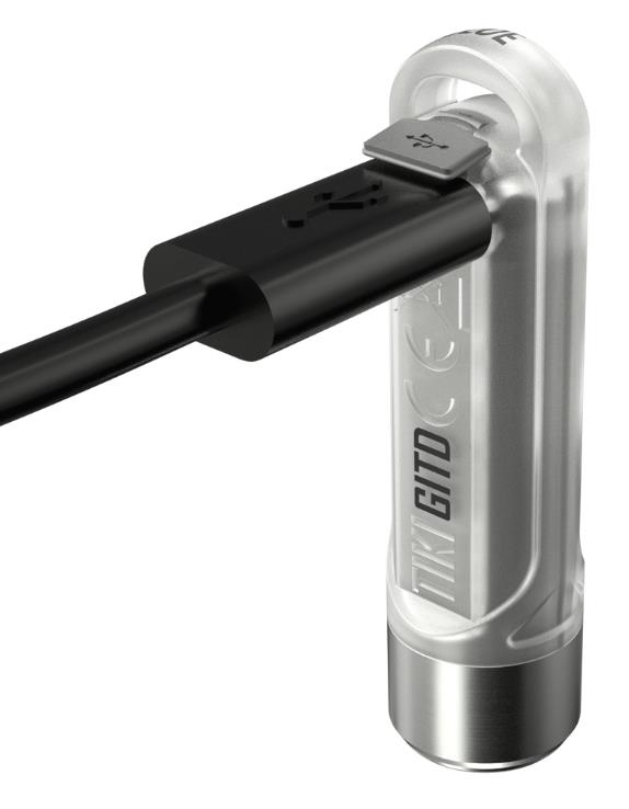 FLASHLIGHT T SERIES 300 LUMENS/TIKI GITD BLUE NITECORE