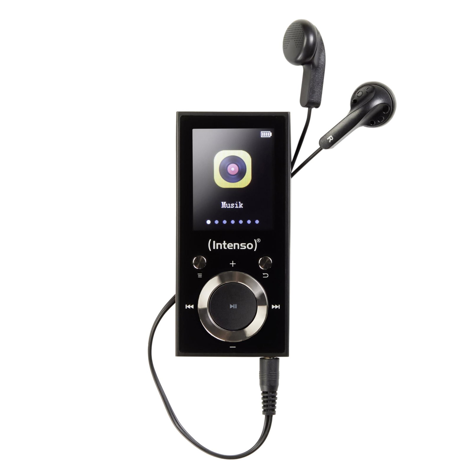 MP3 PLAYER 16GB BLACK/3717470 INTENSO