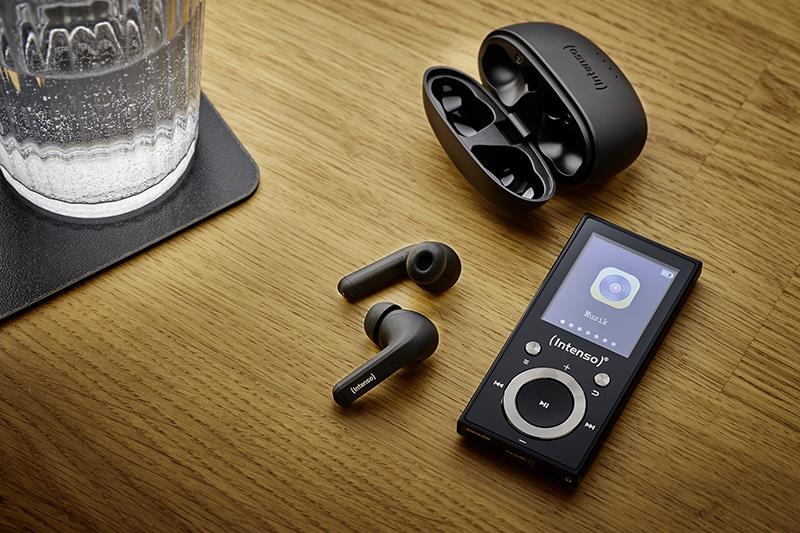 MP3 PLAYER 16GB BLACK/3717470 INTENSO