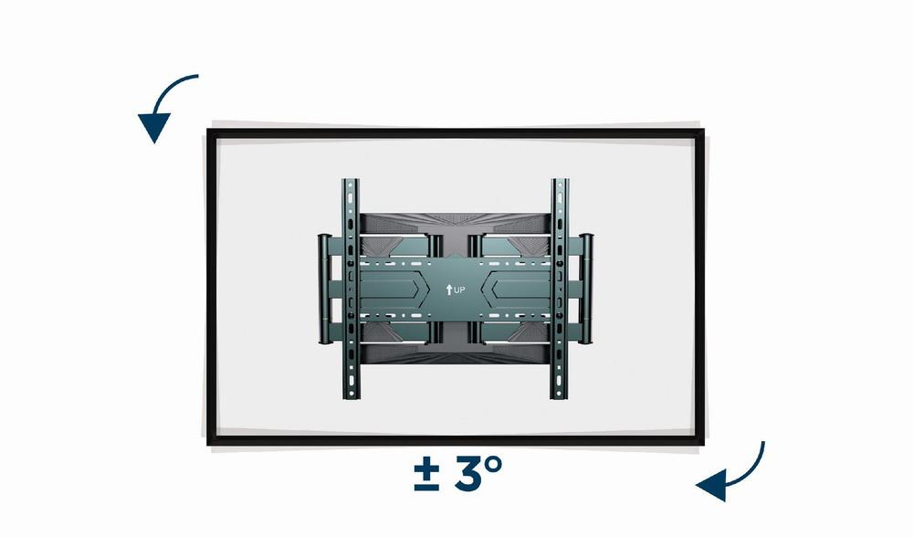 TV SET ACC WALL MOUNT 40-80/WM-80ST-01 GEMBIRD