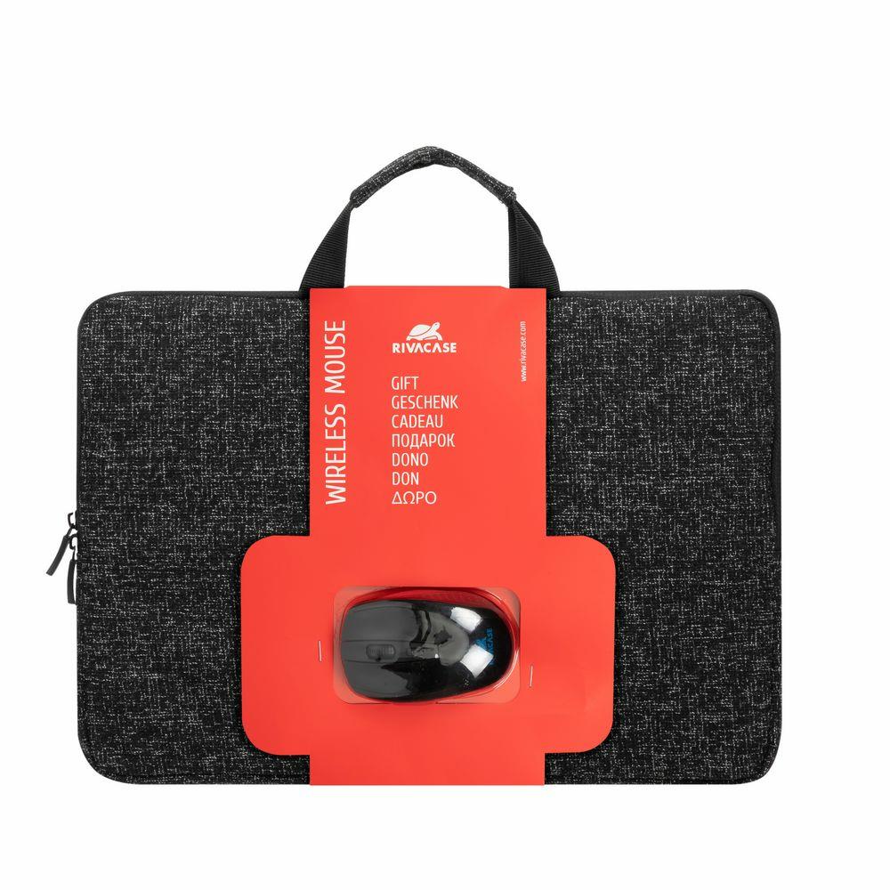 NB SLEEVE ANVIK 15.6 + MOUSE/7916 BLACK RIVACASE