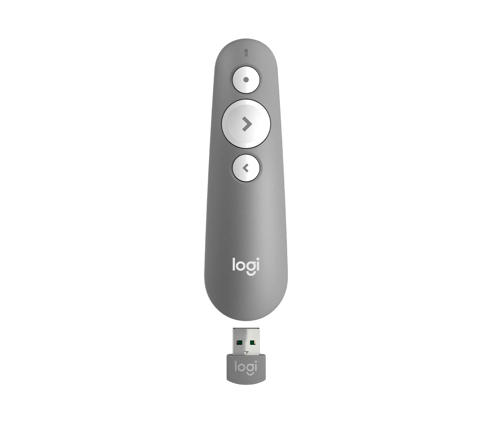 PRESENTER/POINTER R500S/MID GREY 910-006520 LOGITECH