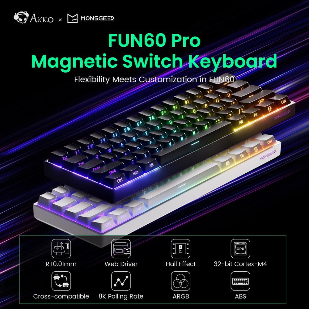 KEYBOARD USB-C FUN60 PRO/BLACK 101-FUN6H-000 AKKO