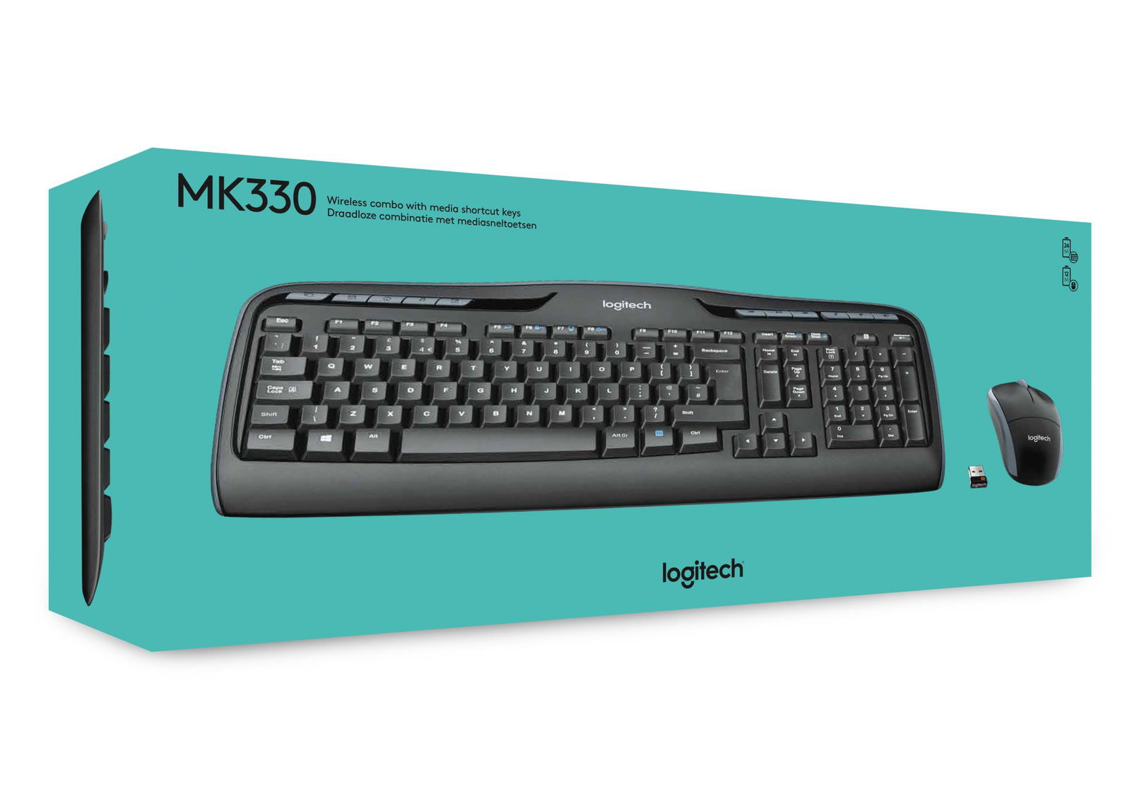 KEYBOARD +MOUSE COMBO MK330/ENG 920-003989 LOGITECH