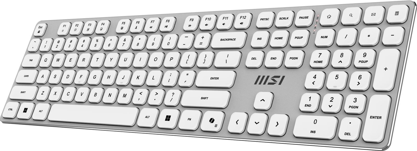 KEYBOARD +MOUSE/FORGE K210 W COMBO WHITE MSI