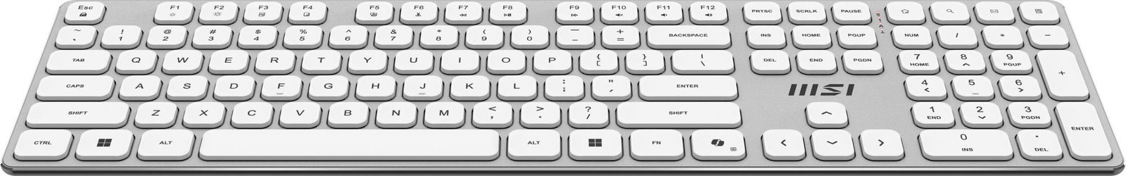 KEYBOARD +MOUSE/FORGE K210 W COMBO WHITE MSI