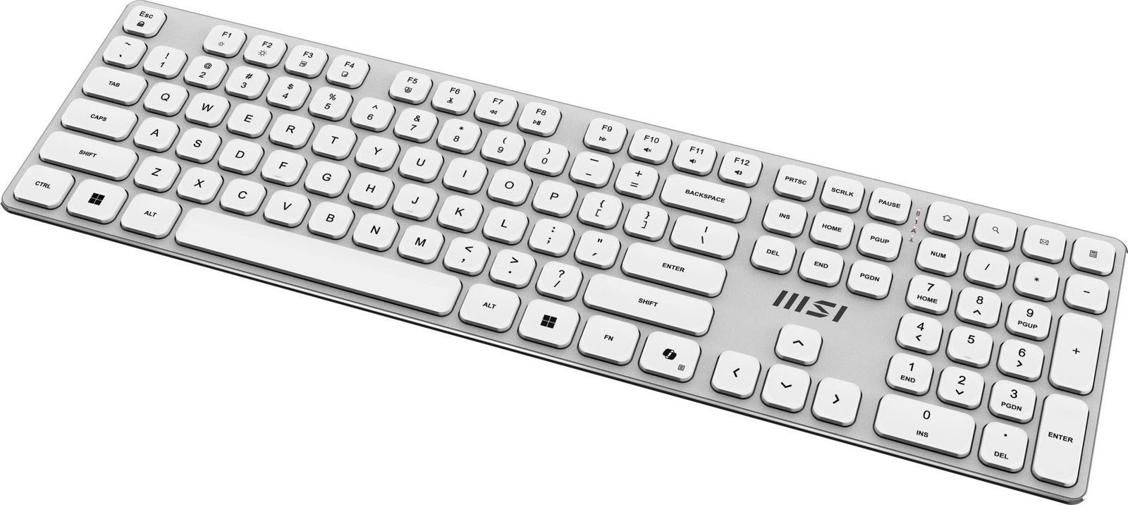 KEYBOARD +MOUSE/FORGE K210 W COMBO WHITE MSI