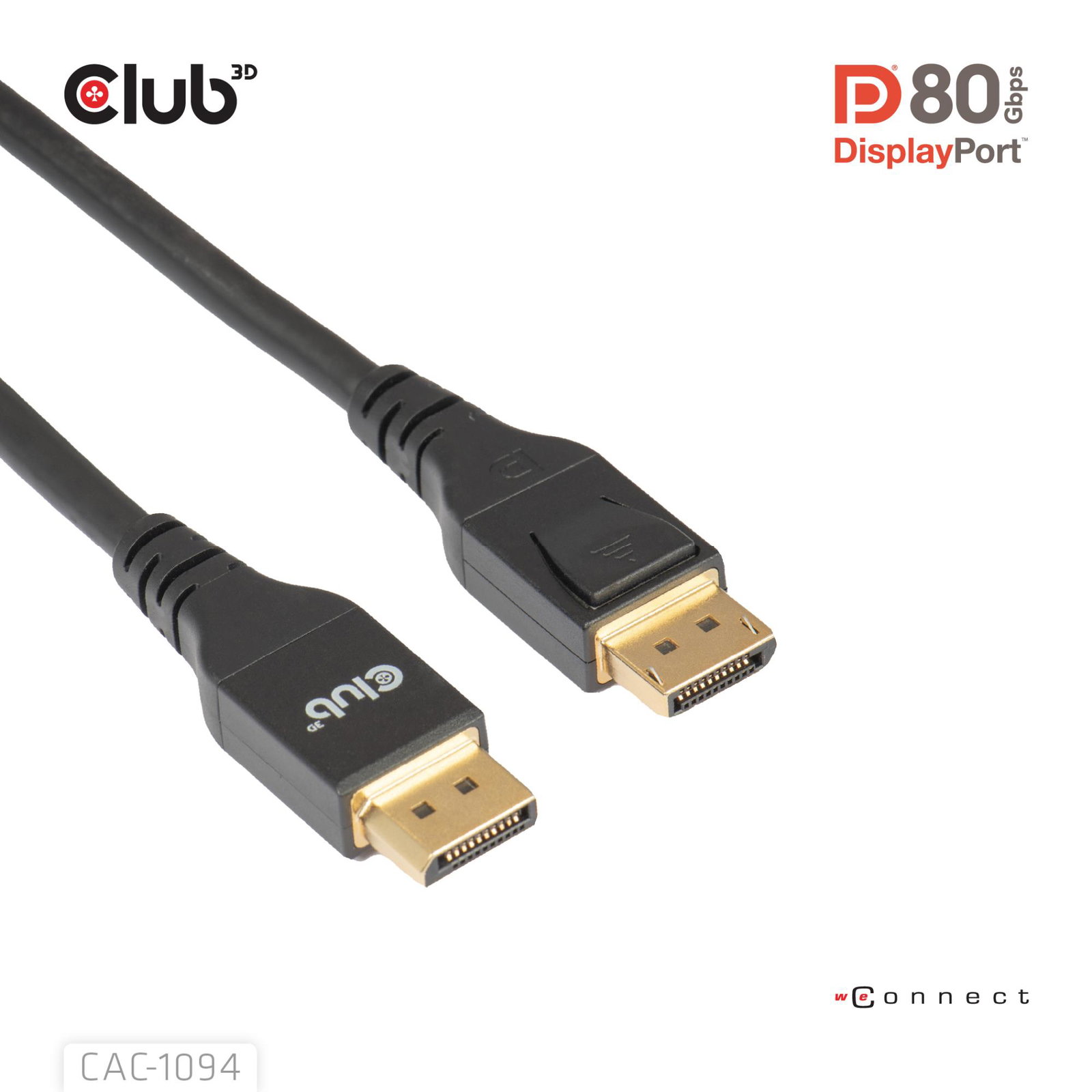 CABLE DP TO DP 2M/CAC-1094 CLUB3D