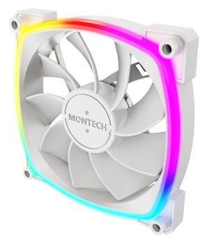 CASE FAN 120MM/RX120 PWM WHITE 3 IN 1 MONTECH