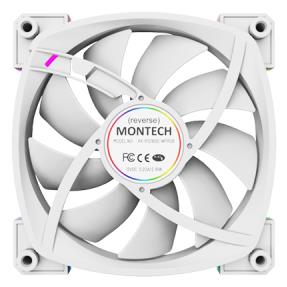 CASE FAN 120MM/RX120 PWM WHITE 3 IN 1 MONTECH