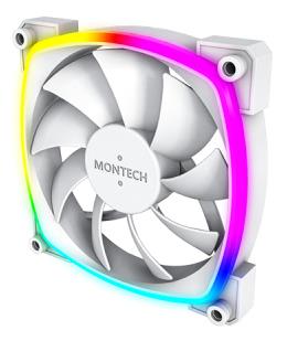 CASE FAN 120MM/AX120 PWM WHITE 3 IN 1 MONTECH