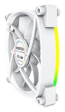CASE FAN 120MM/AX120 PWM WHITE 3 IN 1 MONTECH
