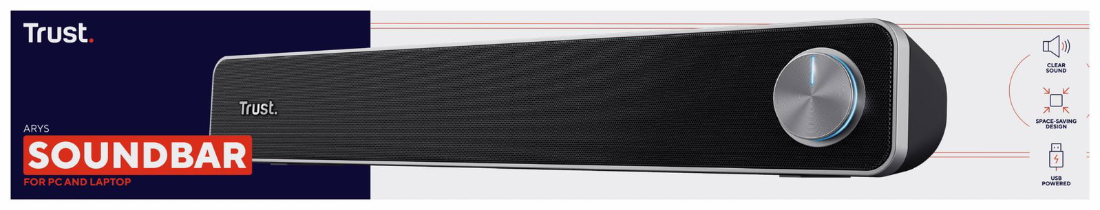 SPEAKER 1.0 SOUNDBAR ARYS PC/22946 TRUST