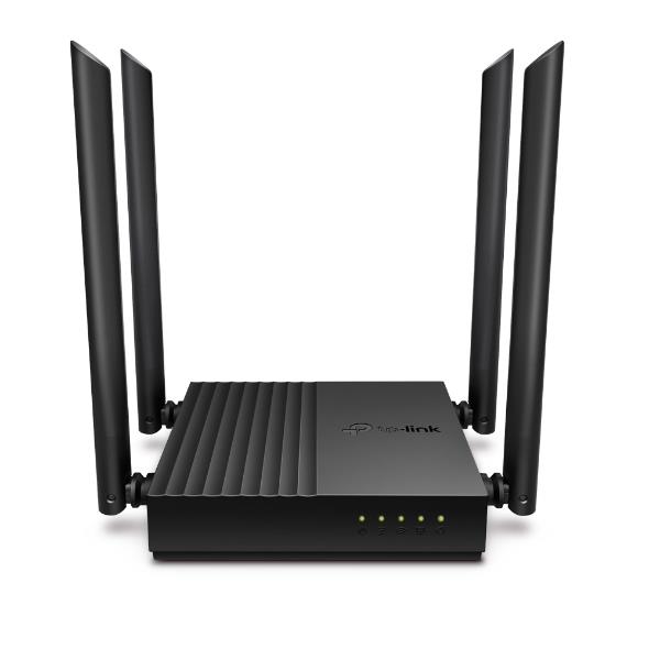 Wireless Router TP-LINK Wi-Fi 5 (802.11ac) Data speed 1200 Mbit/s Ethernet WAN Yes Ethernet LAN Yes 4xLAN ports ARCHERC64