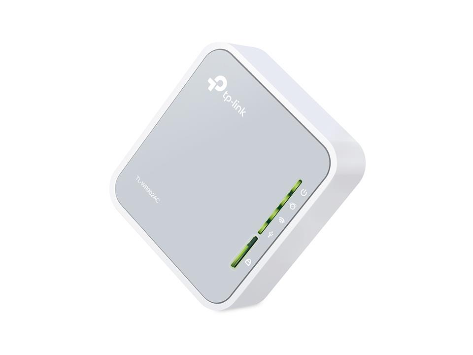 Wireless Router TP-LINK Wireless Router 733 Mbps IEEE 802.11a IEEE 802.11 b/g IEEE 802.11n IEEE 802.11ac USB 2.0 1x10/100M TL-WR902AC