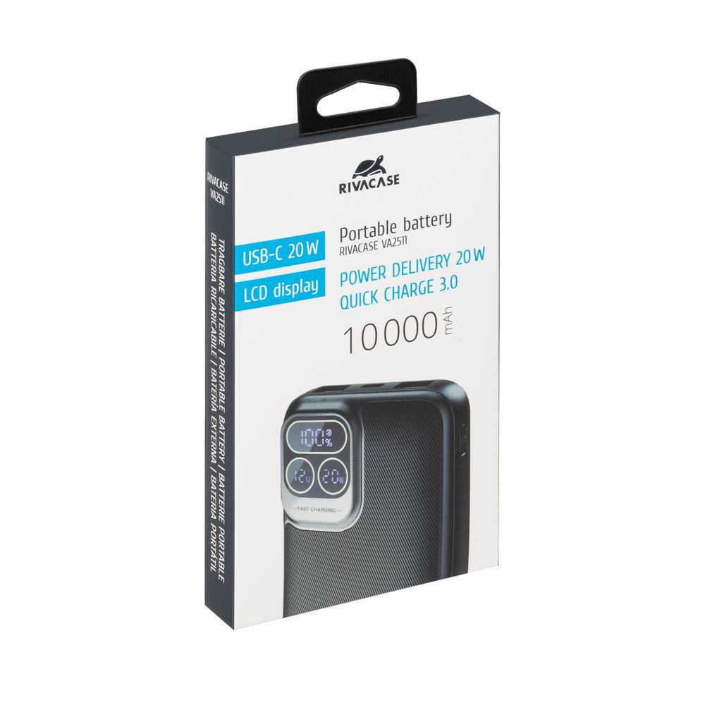 POWER BANK USB 10000MAH/VA2511 RIVACASE