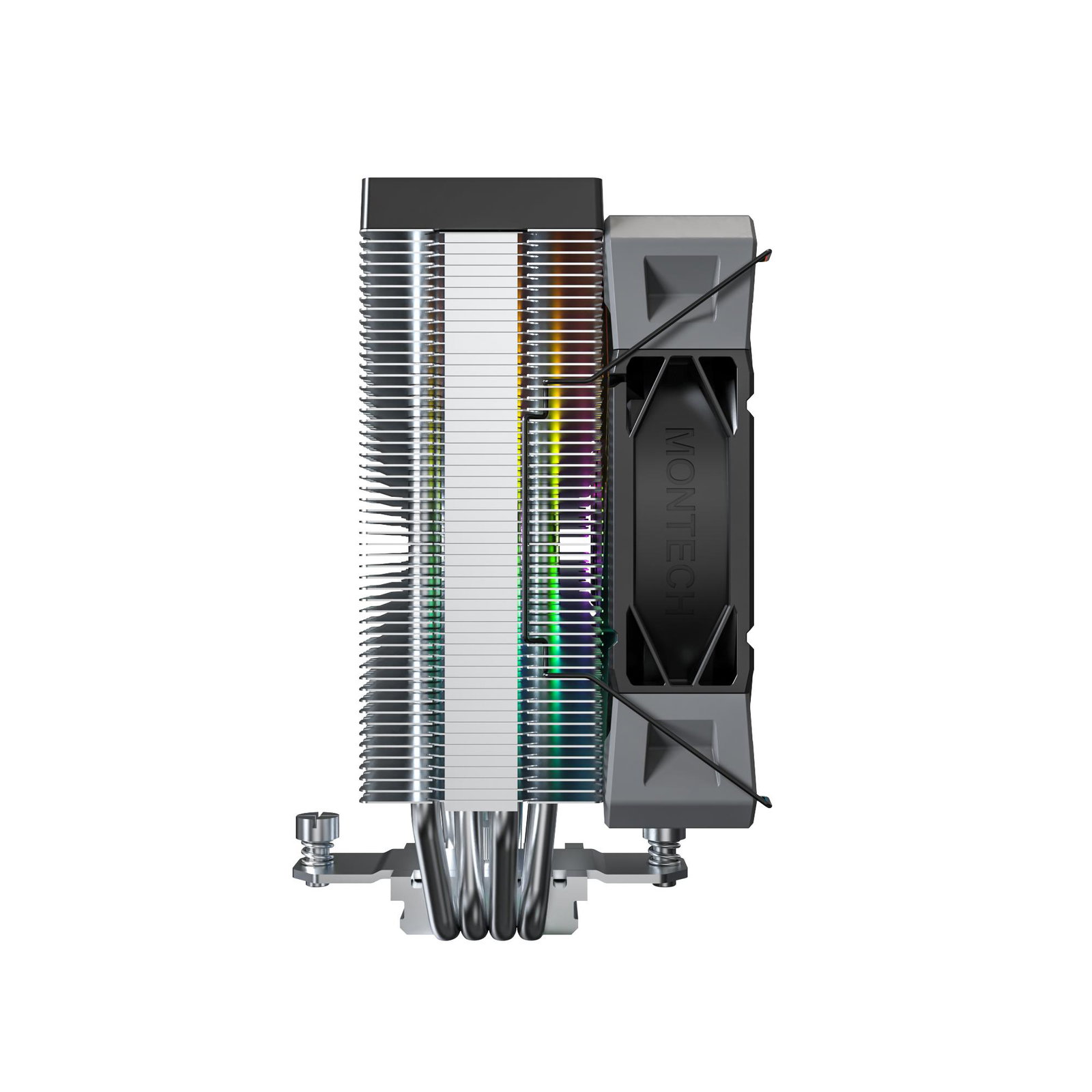 CPU COOLER MULTI SOCKET BLACK/NX400 ARGB (B) MONTECH