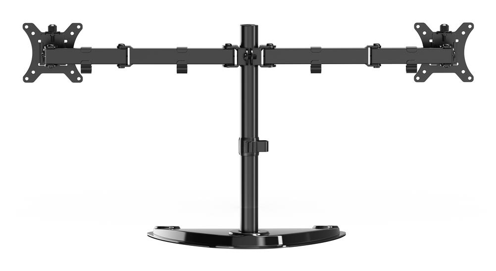 MONITOR ACC DESK STAND 13-32/DUAL MS-D2ST-02 GEMBIRD
