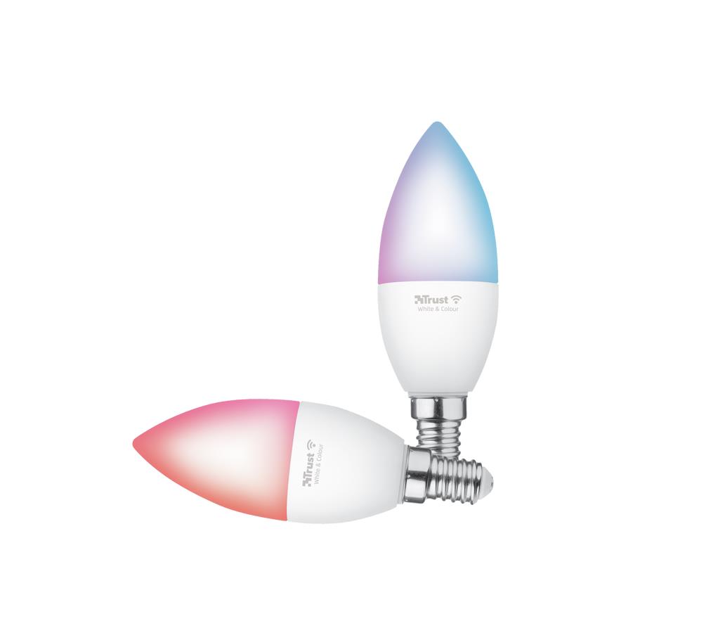 Smart Light Bulb TRUST Luminous flux 470 Lumen Wi-Fi Beam angle 180 degrees 71293