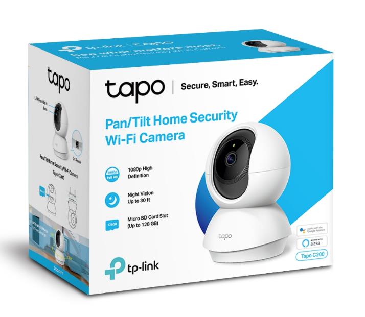 WRL CAMERA 1080P PAN/TILT/TAPO C200 TP-LINK